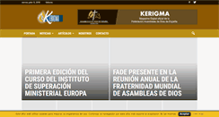 Desktop Screenshot of kerigmaonline.com